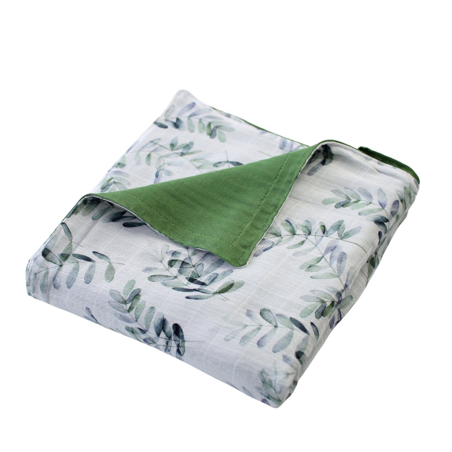 Baby Blanket in Eucalyptus - Bright Earth Apparel