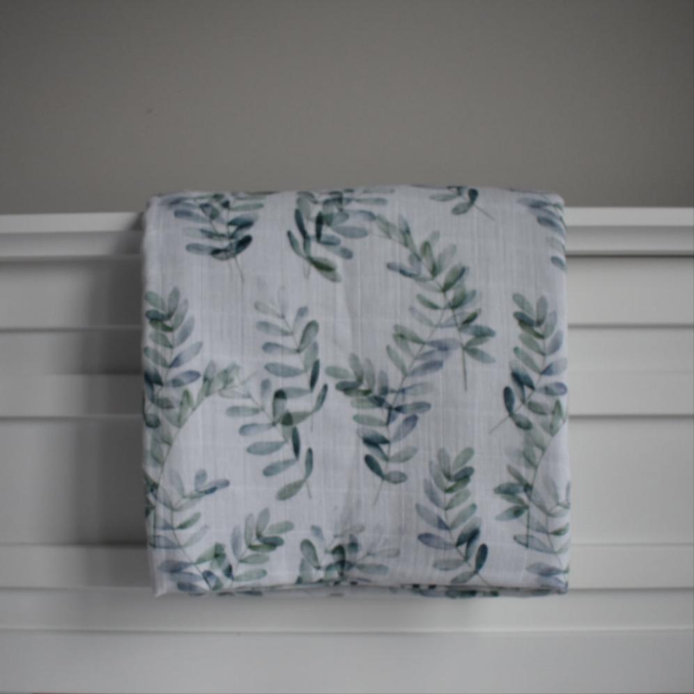 Baby Blanket in Eucalyptus - Bright Earth Apparel