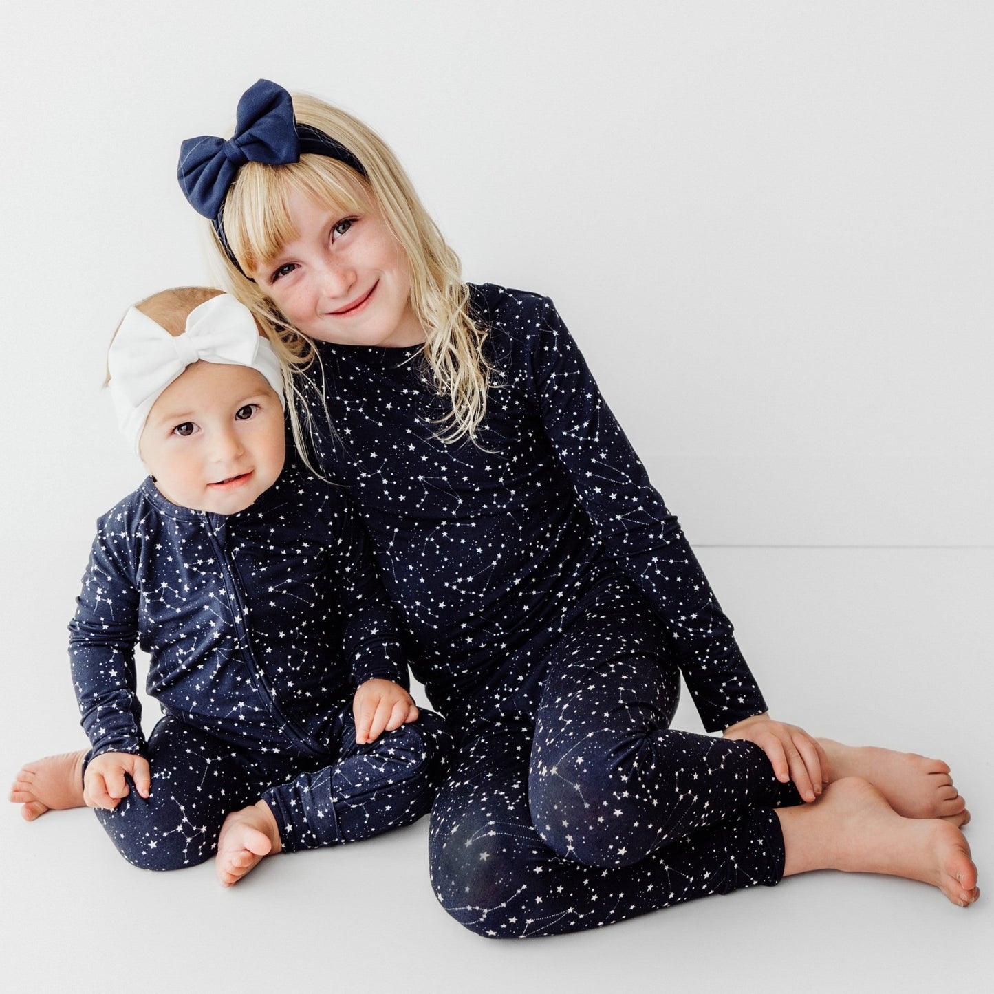 Fabric Bow in Ivory - Bright Earth Apparel