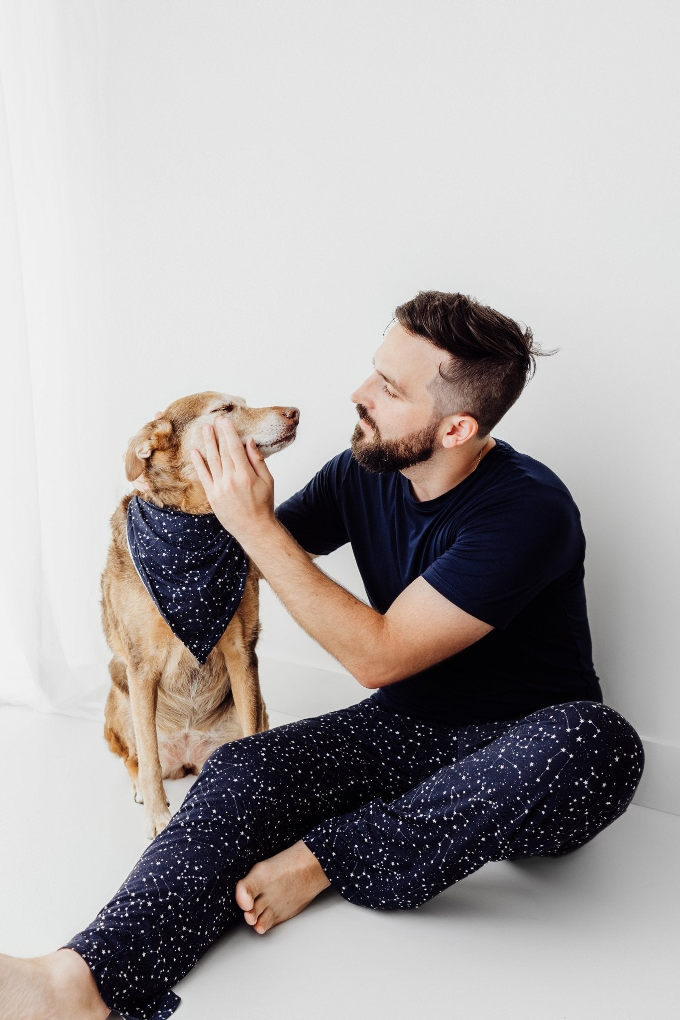 Men's Pajamas in Constellation - Bright Earth Apparel