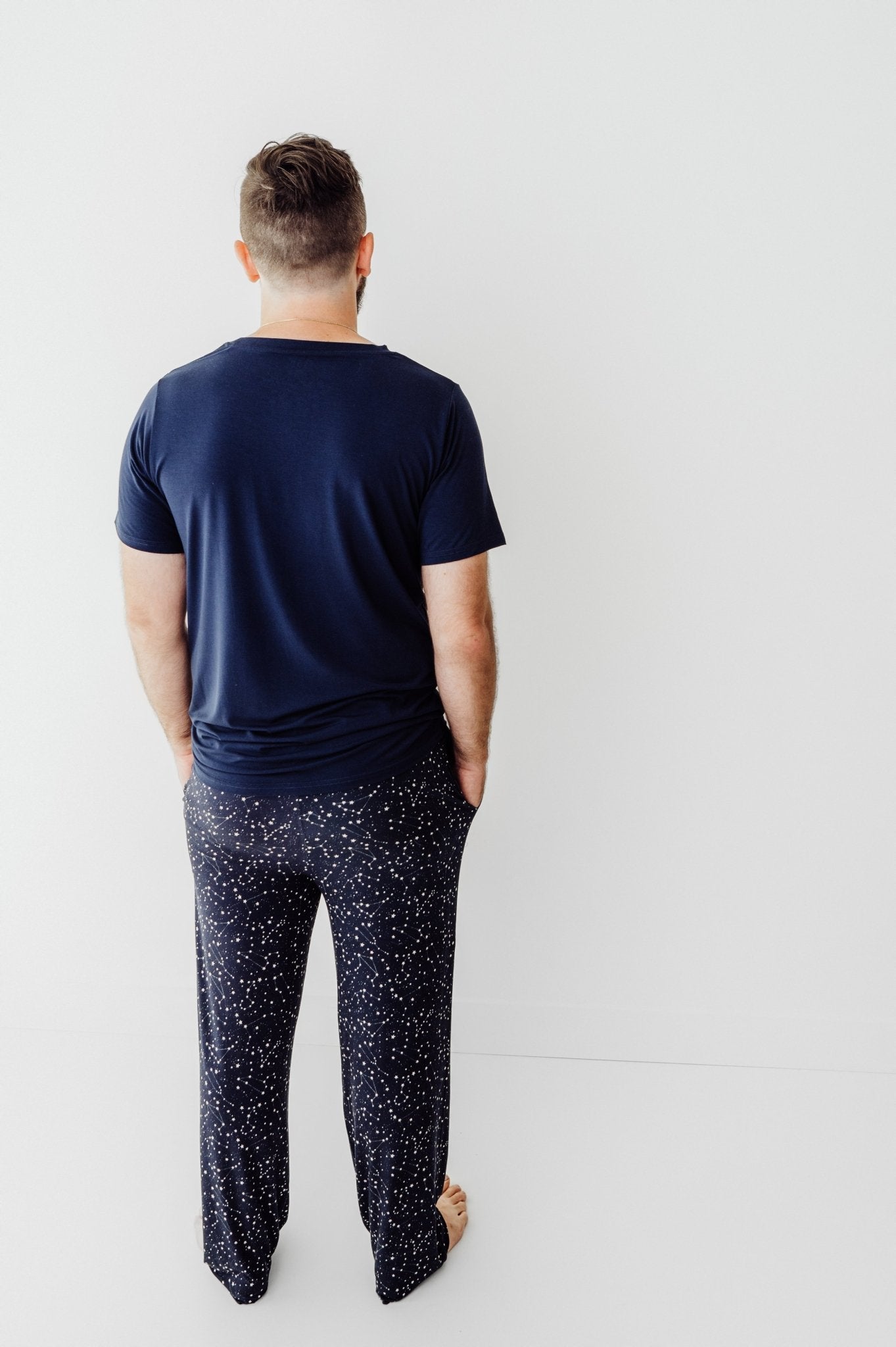Men's Pajamas in Constellation - Bright Earth Apparel