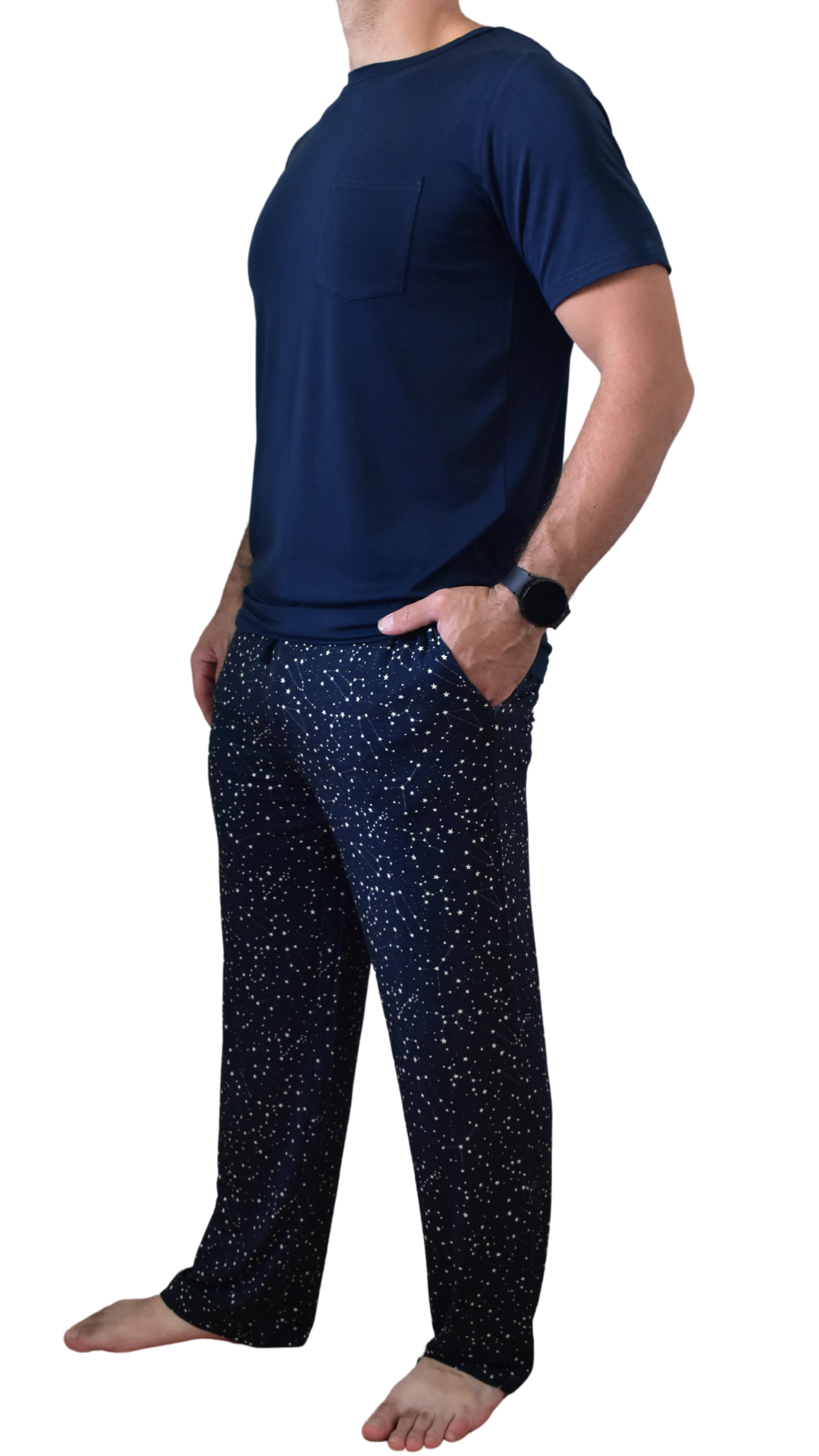 Men's Pajamas in Constellation