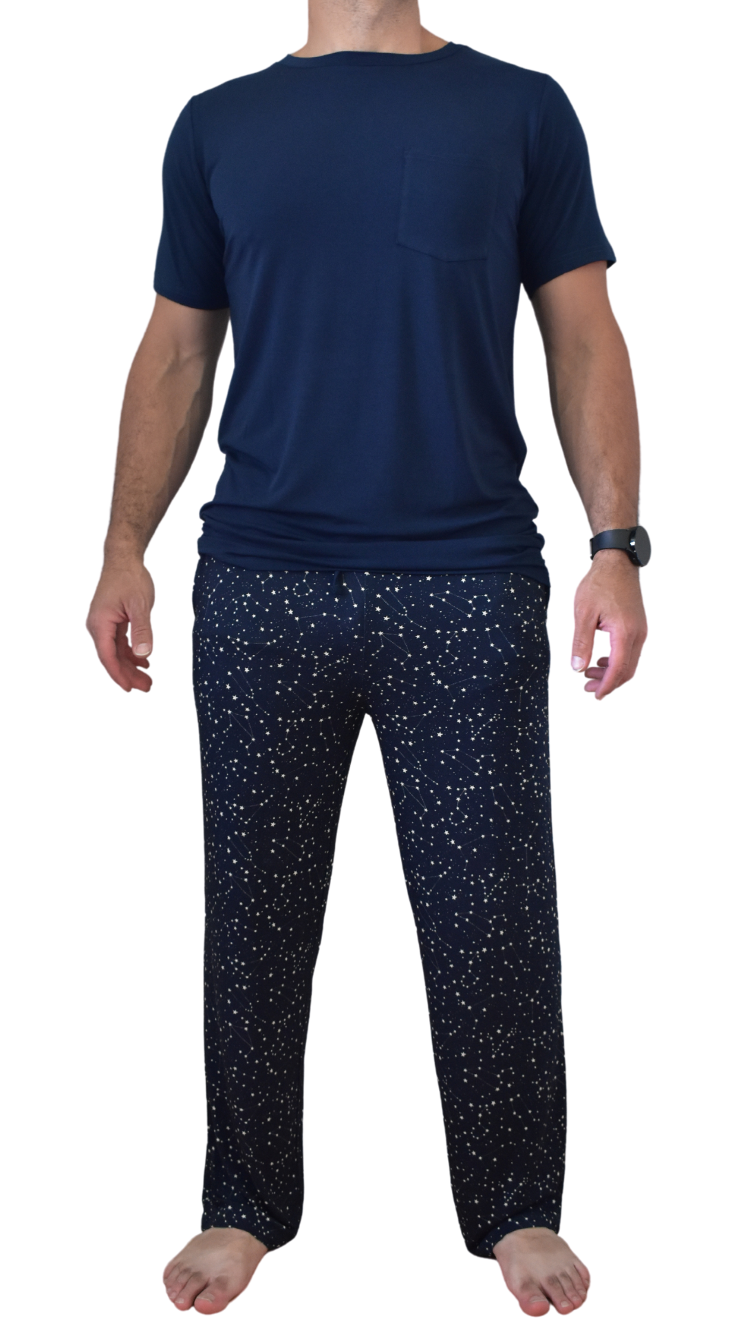 Men's Pajamas in Constellation