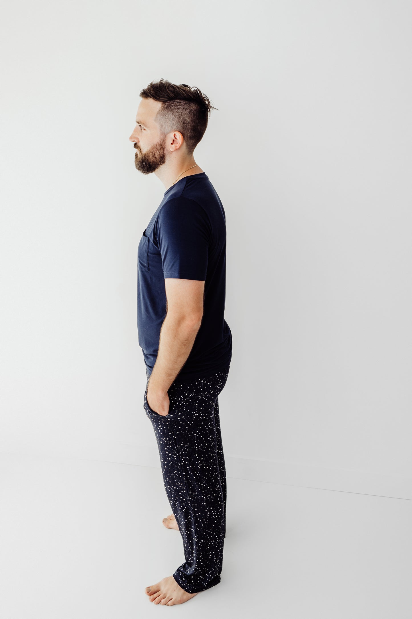 Men's Pajamas in Constellation