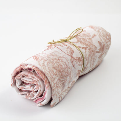 Baby Blanket in Rustic Roses - Bright Earth Apparel