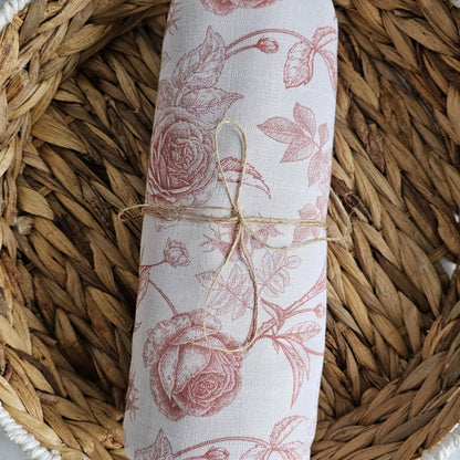 Baby Blanket in Rustic Roses - Bright Earth Apparel