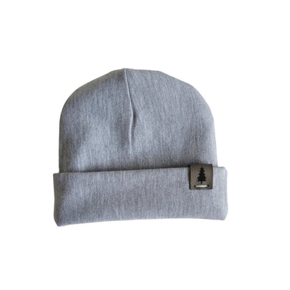 Baby Pompom Toque in Grey - Bright Earth Apparel