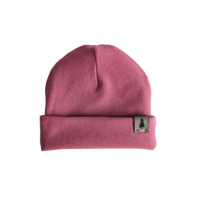 Baby Pompom Toque in Rose - Bright Earth Apparel