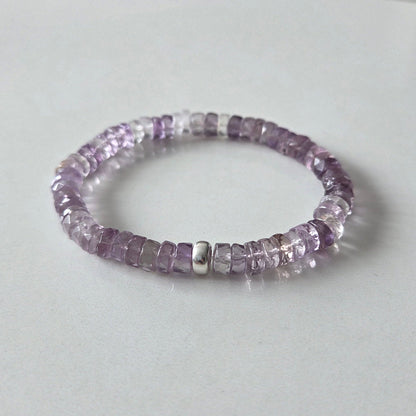 Calm Clarity – Amethyst Faceted Bracelet - Bright Earth Apparel