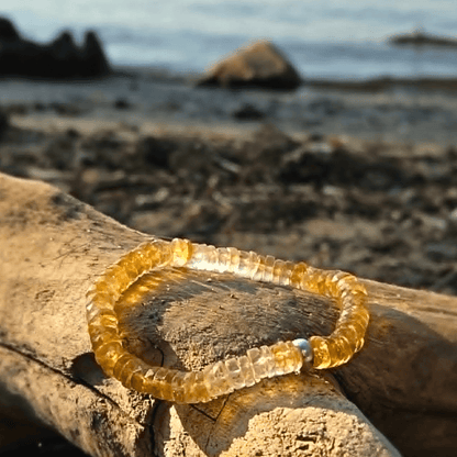 Golden Abundance – Citrine Faceted Bracelet - Bright Earth Apparel