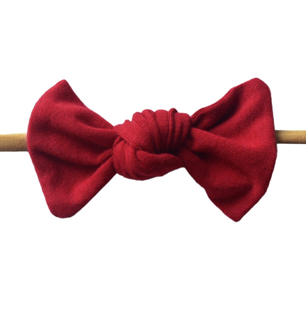 Nylon Bow in Chilli - Bright Earth Apparel