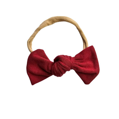 Nylon Bow in Chilli - Bright Earth Apparel