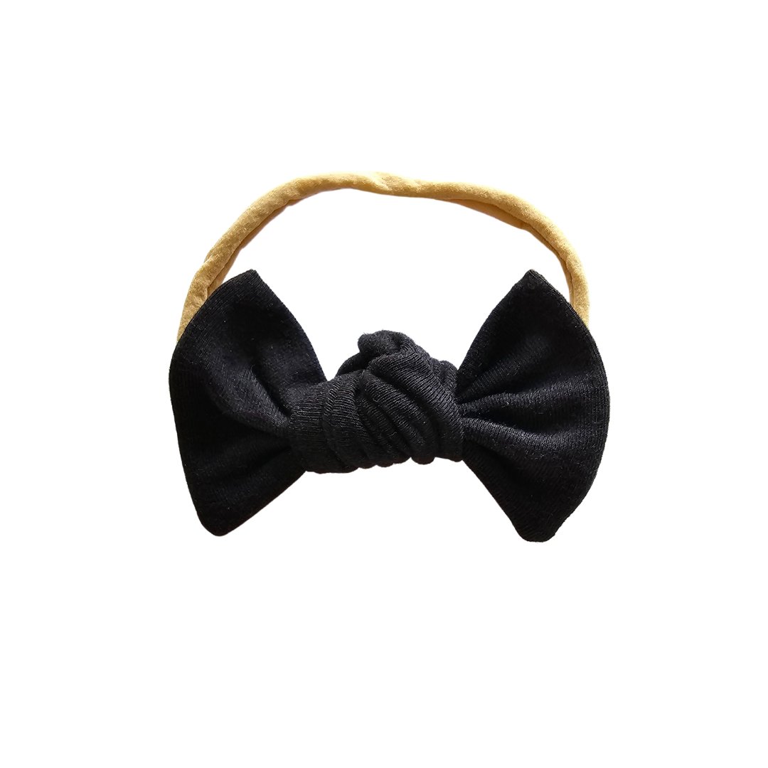 Nylon Bow in Midnight - Bright Earth Apparel