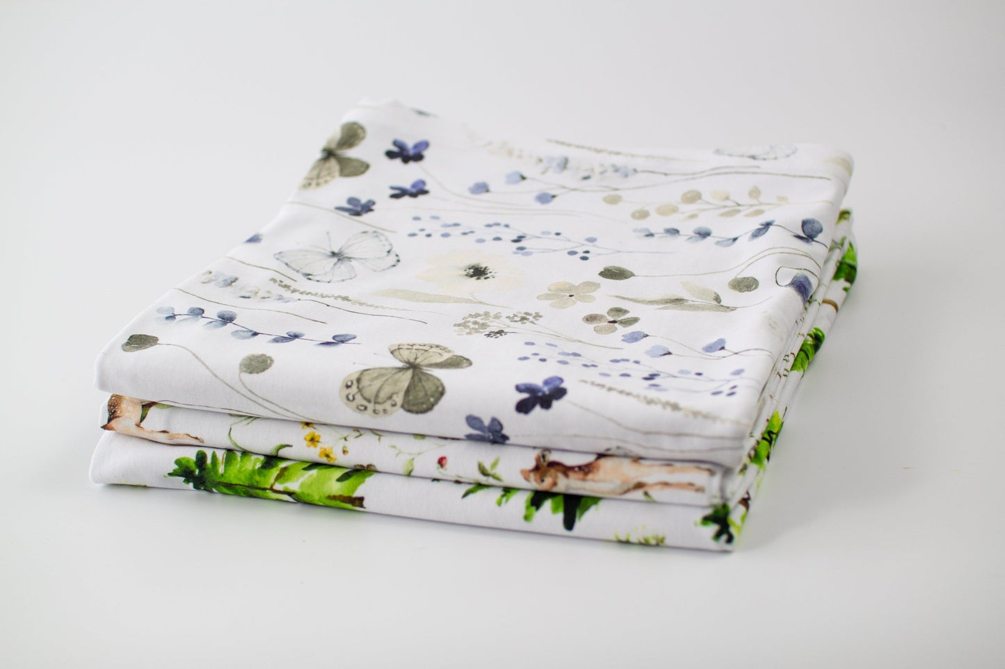 Swaddle Blanket in Butterflies - Bright Earth Apparel