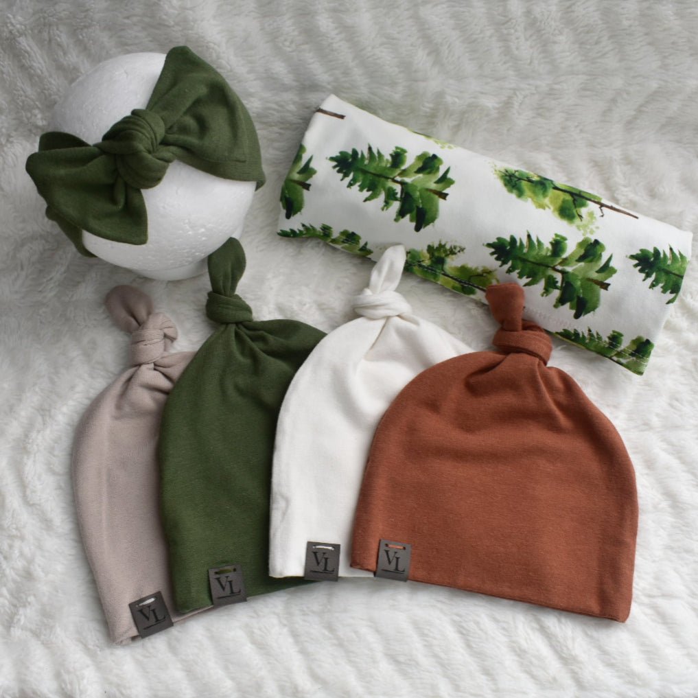 Swaddle Blanket in Pine Trees - Bright Earth Apparel