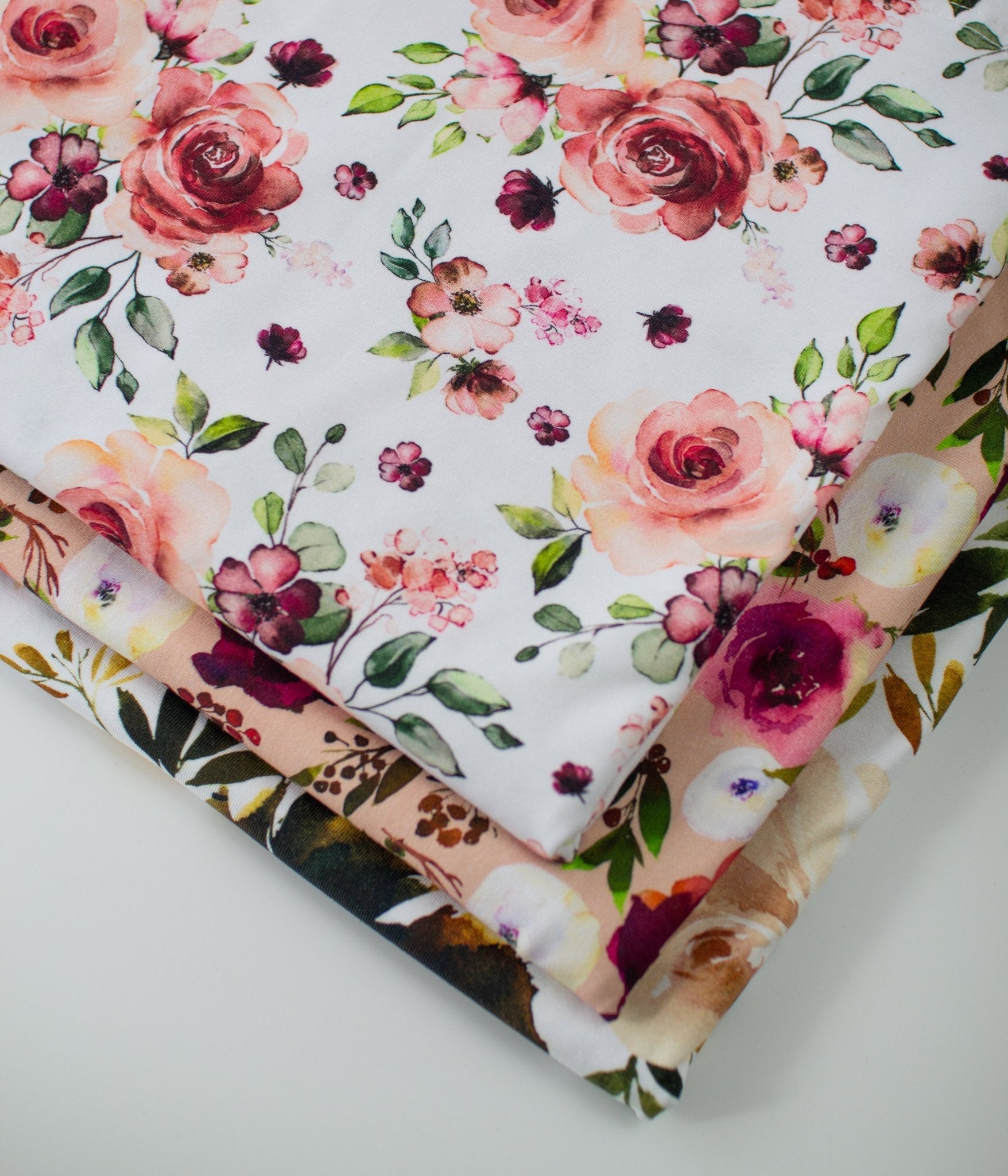 Swaddle Blanket in Roses - Bright Earth Apparel