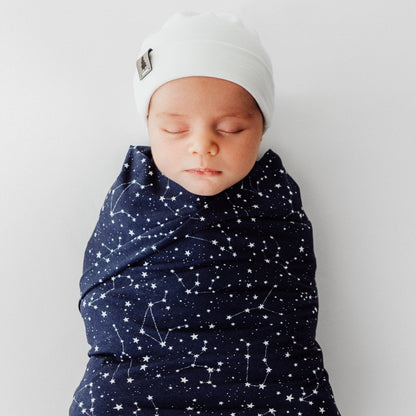 Swaddle Set in Constellation - Bright Earth Apparel