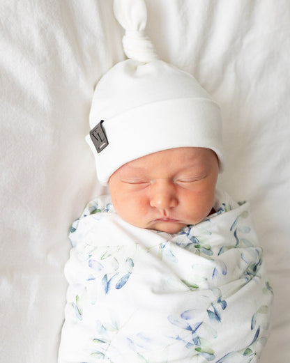 Swaddle Set in Eucalyptus - Bright Earth Apparel