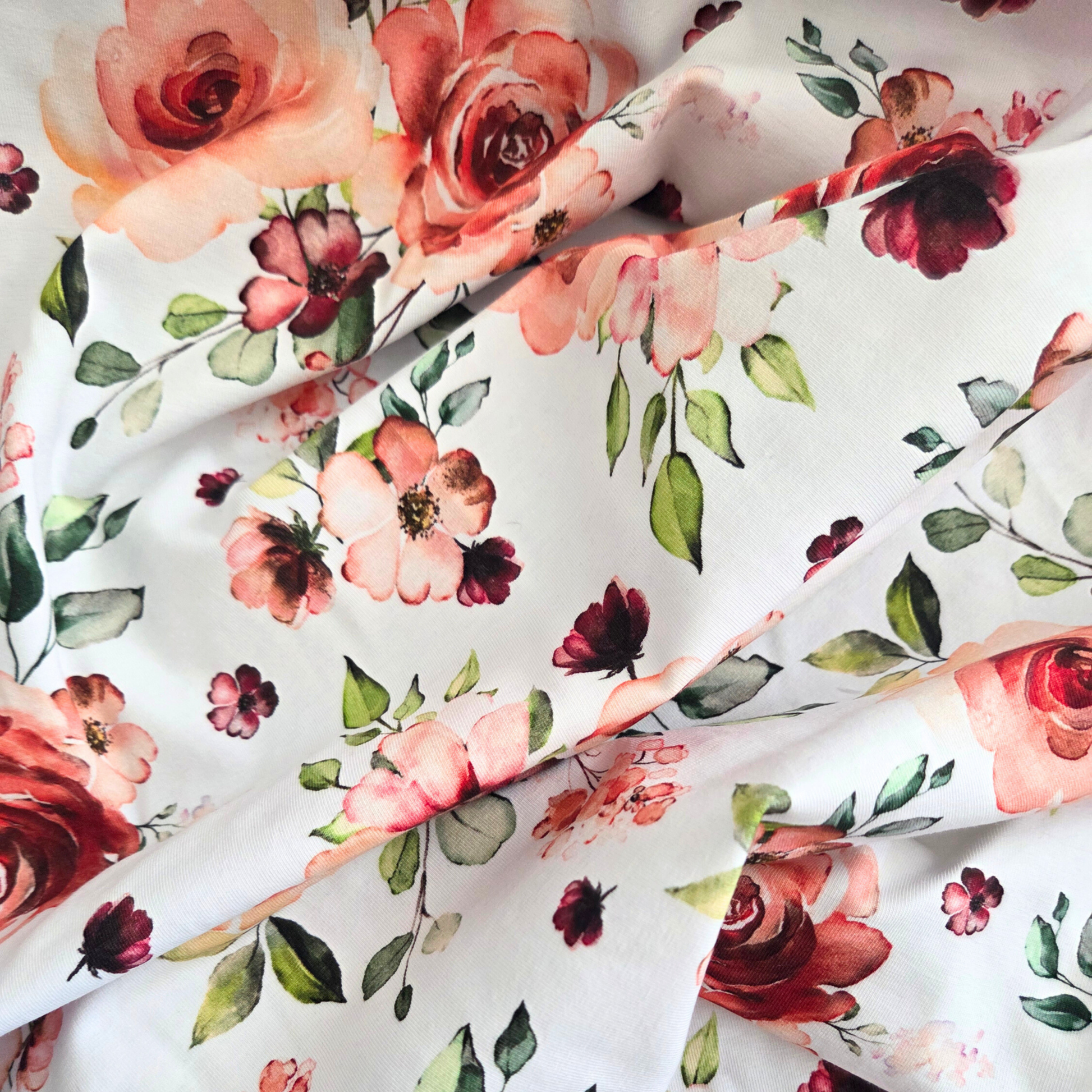Swaddle Set in Roses - Bright Earth Apparel