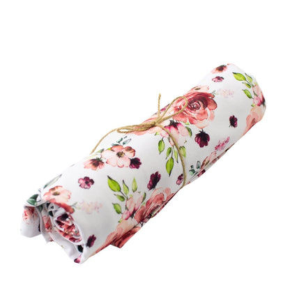 Swaddle Set in Roses - Bright Earth Apparel