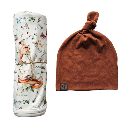 Swaddle Set in Woodland - Bright Earth Apparel