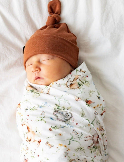 Swaddle Set in Woodland - Bright Earth Apparel