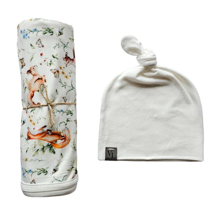 Swaddle Set in Woodland - Bright Earth Apparel