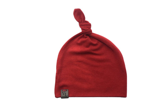 Top Knot Hat in Chili - Bright Earth Apparel