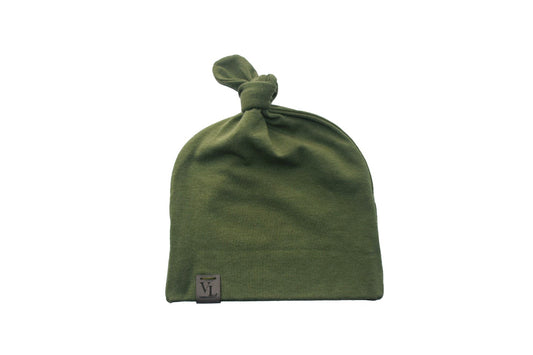 Top Knot Hat in Moss - Bright Earth Apparel