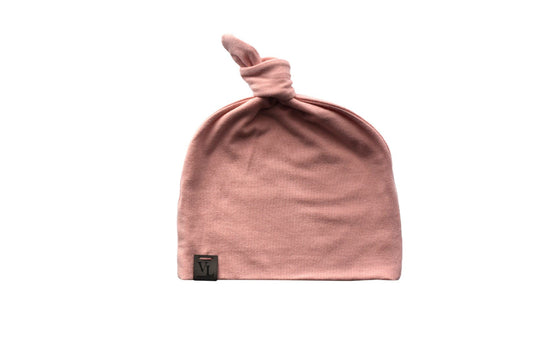 Top Knot Hat in Rose - Bright Earth Apparel