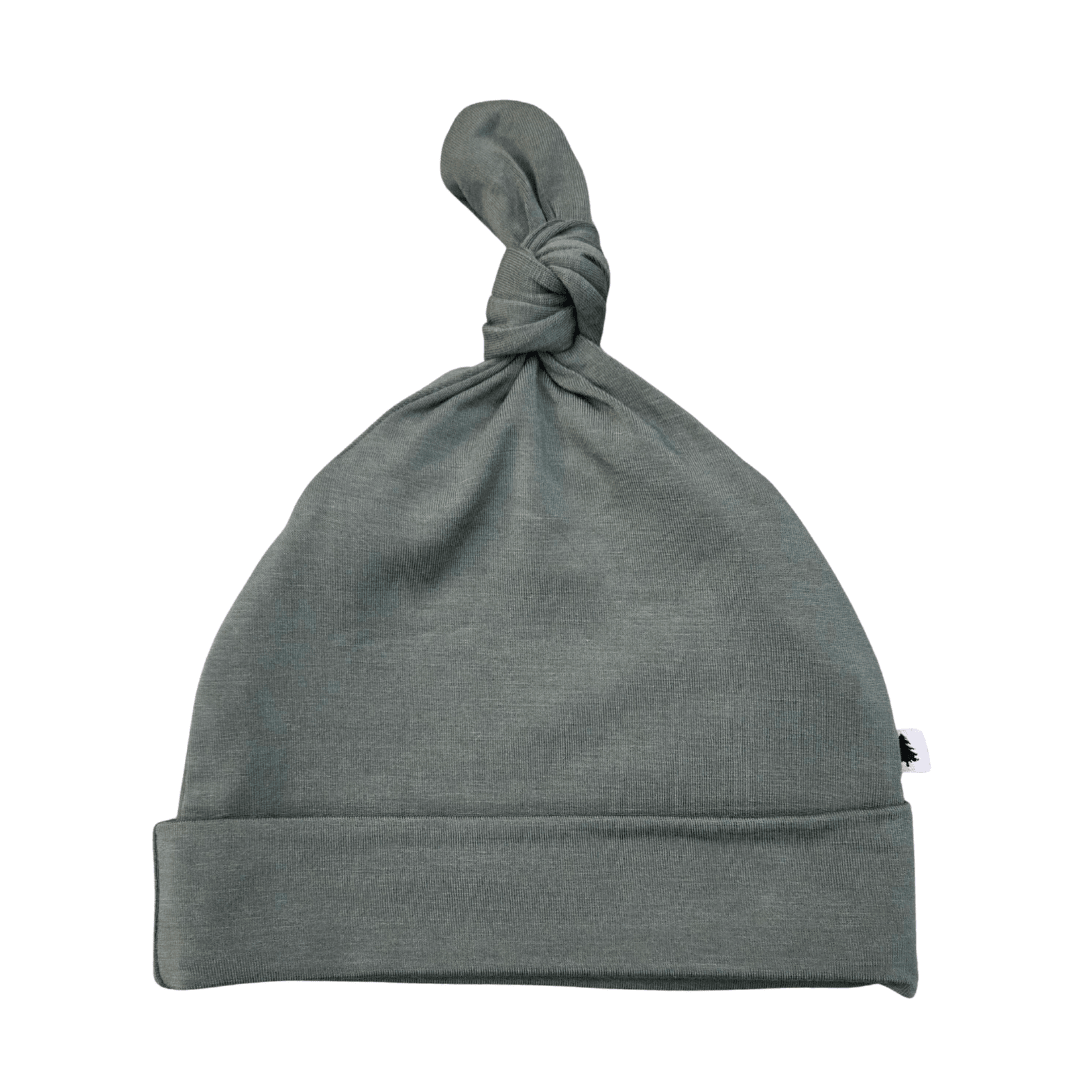 Top Knot Hat in Sage - Bright Earth Apparel