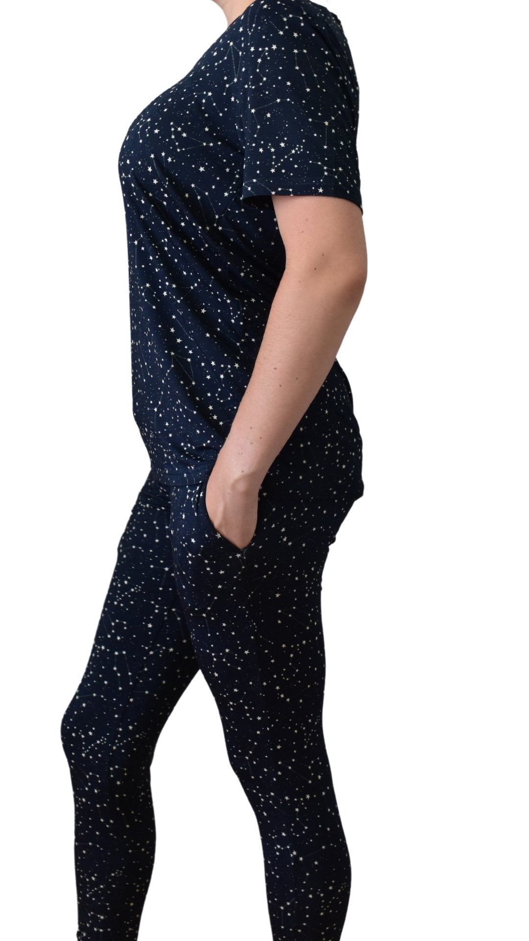 Women's Pajamas in Constellation - Bright Earth Apparel